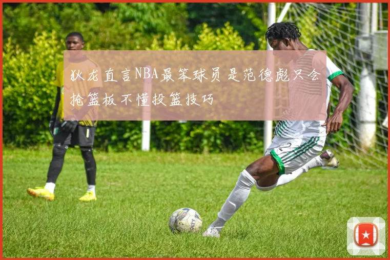 狄龙直言NBA最笨球员是范德彪只会抢篮板不懂投篮技巧